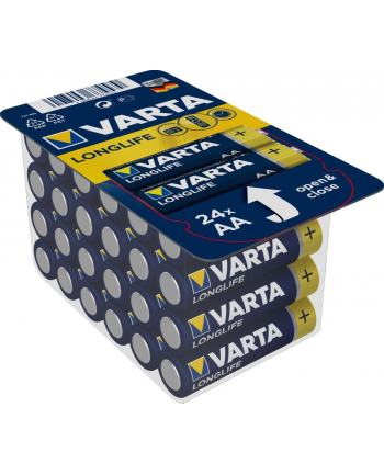 VARTA Longlife alkaliczna LR6/AA (blister 24 szt.)