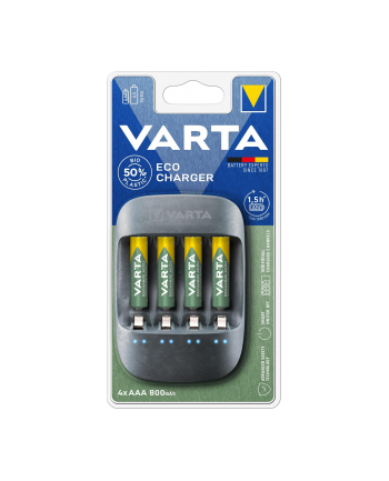 Varta Eco Charger 5.7680101421E10, AAA, AA
