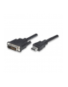 Techly Kabel HDMI - DVI 1m Czarny (ICOC-HDMI-D-010) - nr 13