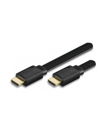 Techly Kabel - HDMI 2m Czarny (ICOC-HDMI-FE-020)