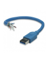 Techly Kabel USB USB3.0 Verlängerungskabel Stecker/Buchse TypA 0,5m bl (ICOCU3AA005EX) - nr 8