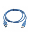 Techly Kabel USB USB3.0 Verlängerungskabel Stecker/Buchse TypA 1m blau (ICOCU3AA10EX) - nr 7