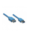 Techly Kabel USB USB3.0 Verlängerungskabel Stecker/Buchse TypA 3m blau (ICOCU3AA30EX) - nr 4