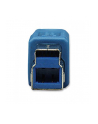 Techly USB USB3.0 Kabel Stecker A/Stecker Typ B 0,5m blau (ICOCU3AB005BL) - nr 16