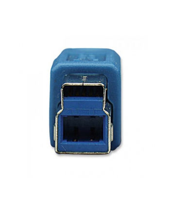 Techly USB USB3.0 Kabel Stecker A/Stecker Typ B 0,5m blau (ICOCU3AB005BL)