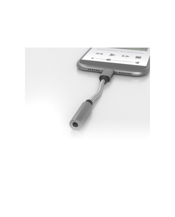 TerraTec Kabel TerraTec USB-C MiniJack 3.5 mm, Srebrny (284535)