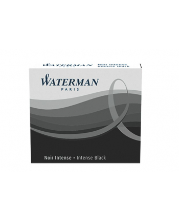 Waterman Inktpatroon Waterman kort zwart/doos 6 (S0110940)