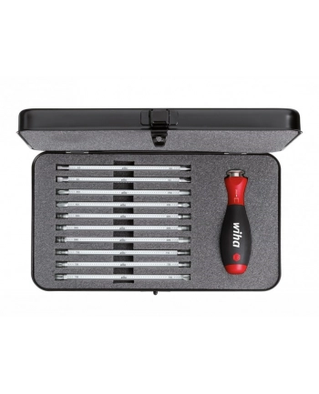 Wiha Zestaw Wymiennych Kling System 6 281 B11 00623, Do Warsztatu, Płaski, Phillips, Krzyżakowy Pozidriv, Torx, Wewnętrzny Sześciokąt, 11 S