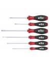 Wiha zestaw wkrętaków płaskich/krzyżowych PH, SoftFinish, 6-cz 7152 - nr 3