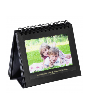 Hama Album Spiral Book Stand 11x15 for 12 Bilder, black 2470