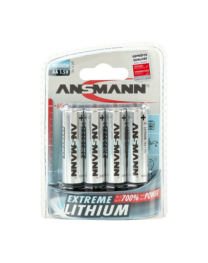 Ansmann Extreme Lithium AA Mignon (1512-0002) główny