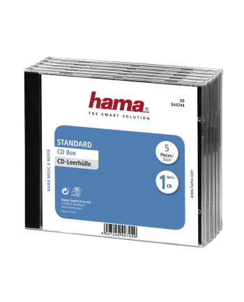 Hama Pudełko CD Standard 5- pak (44744)