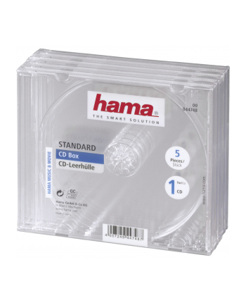 Hama Pudełka Na Cd-Box 5 Szt. ( 447480000 )