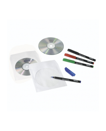 Hama CD Paper Sleeves, white, 100 pcs/Pack (00051174) nr 2