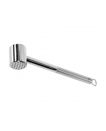 Amazon WMF Profi Plus tłuczek do mięsa ze stali nierdzewnej Cromargan, częściowo matowy, możliwość mycia w zmywarce, 25 cm