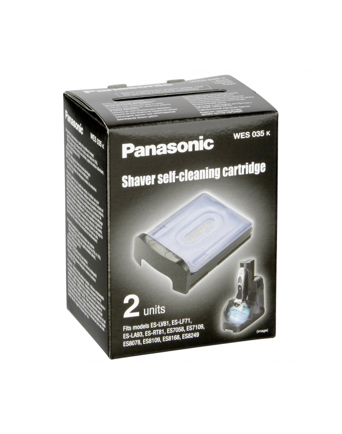 Panasonic Wkład czyszczący do golarek Panasonic 2szt. WES035K WES035K7771 główny