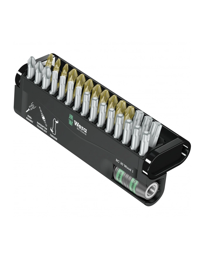 Wera Zestaw bitów 30 szt. Pozidriv / Phillips TORX 05057433001 główny