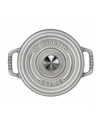 Staub brytfanna żeliwna szarna 0,4 l 12 cm 40509-474-0