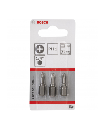 Bosch Bit PH1 EH 25mm (3) 2607001508