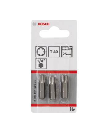 BOSCH BIT T40 EH 3PC (2607001625) nr 1