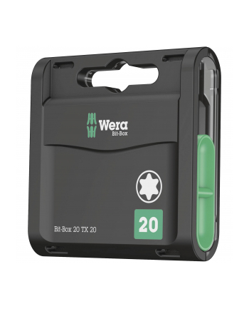 Wera Bit-Box 20 Tx - Zestaw 20 Bitów Tx 20X25Mm (5057770001)
