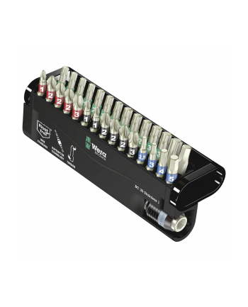 Wera Bity nierdzewne Torsion z uchwytem Rapidaptor w zestawie Bit-Check 5071109001