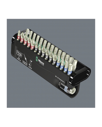 Wera Bity nierdzewne Torsion z uchwytem Rapidaptor w zestawie Bit-Check 5071109001