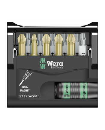 Wera Zestaw bitów 12 szt. Pozidriv / Phillips TORX 05057423001