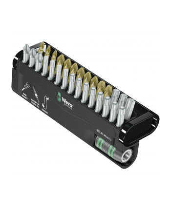 Wera Zestaw bitów 30 szt. Pozidriv / Phillips TORX 05057433001