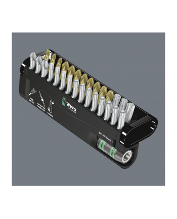 Wera Zestaw bitów 30 szt. Pozidriv / Phillips TORX 05057433001