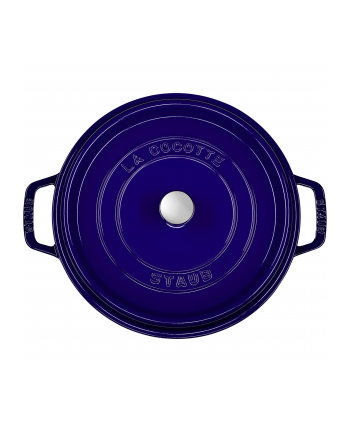 Staub brytfanna żeliwna niebieska 4,6 l 26 cm 40510-284-0