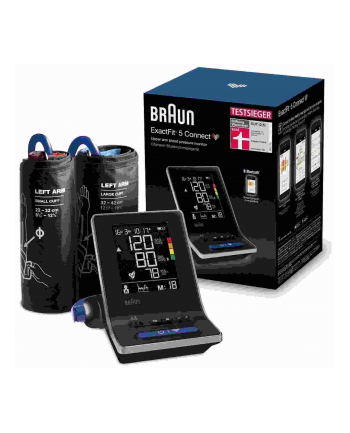 BRAUN EXACTFIT 5 CIŚNIENIOMIERZ NARAMIENNY Z BLUETOOTH BUA6350