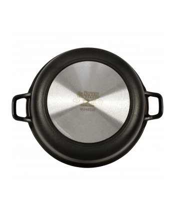 De Buyer Niski Garnek Aluminiowy Z Pokrywą 24Cm Choc Extreme