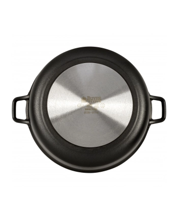 De Buyer Niski Garnek Aluminiowy Z Pokrywą 28Cm Choc Extreme