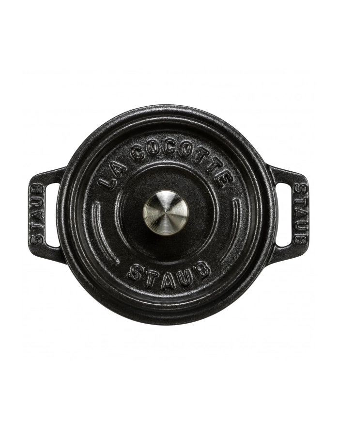Staub Garnek Żeliwny Cocotte 10 cm Czarny 40500-101-0 główny