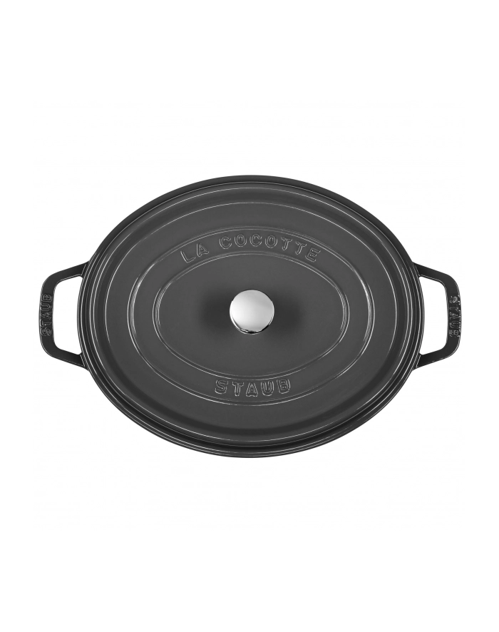 Staub Owalny Garnek Żeliwny Cocotte 31 cm Grafitowy 40509-320-0 główny
