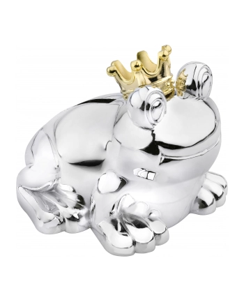 Zilverstad Money Box Frog King Silver 6144261