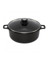De Buyer Niski Garnek Aluminiowy Z Pokrywą 28Cm Choc Extreme - nr 1