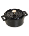 Staub Garnek Żeliwny Cocotte 10 cm Czarny 40500-101-0 - nr 2