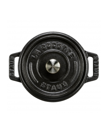 Staub Garnek Żeliwny Cocotte 10 cm Czarny 40500-101-0