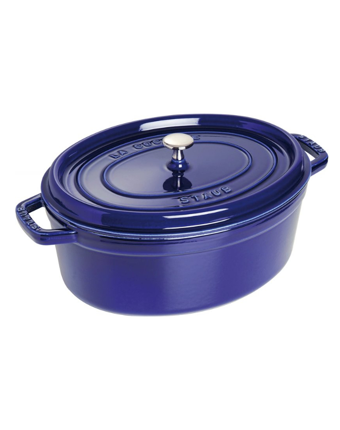 Staub Owalny Garnek Żeliwny Cocotte 31 cm Granatowy 40510-289-0 główny