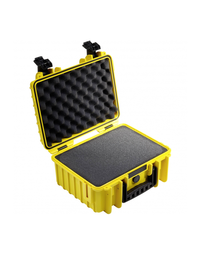 B&W outdoor.cases Typ 3000 SI z gąbką Żółta główny