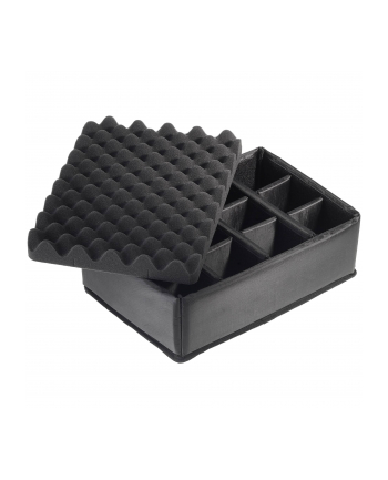 B&W outdoor.cases Typ 4000 RPD z przegrodami Żółta