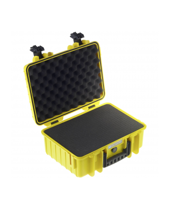 B&W outdoor.cases Typ 4000 SI z gąbką Żółta