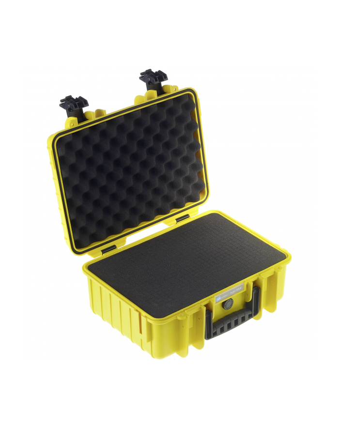 B&W outdoor.cases Typ 4000 SI z gąbką Żółta główny