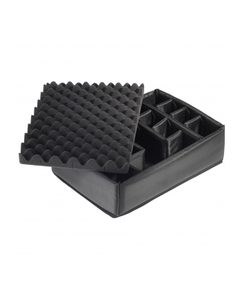 B&W outdoor.cases Typ 5000 RPD z przegrodami Czarna
