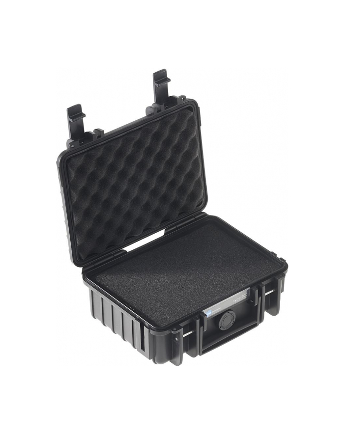 B&W International Outdoor-Case Type 500 Walizka na sprzęt foto-video, czarna (500/B/SI) główny