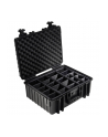 B&W outdoor.cases Typ 6000 RPD z przegrodami Czarna - nr 1
