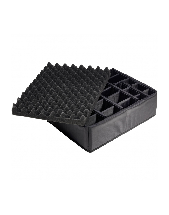 B&W outdoor.cases Typ 6000 RPD z przegrodami Czarna główny
