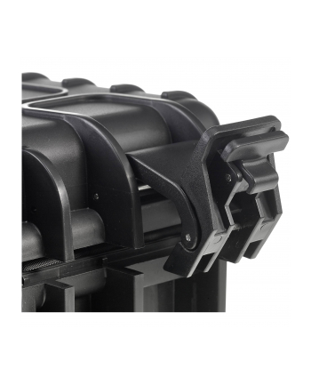 B&W outdoor.cases Typ 6000 RPD z przegrodami Czarna
